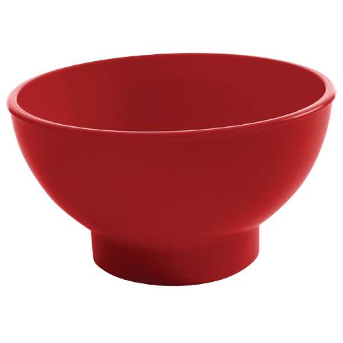 Olympia Kristallon Polycarbonate Sundae Dish Red (Pack 12)