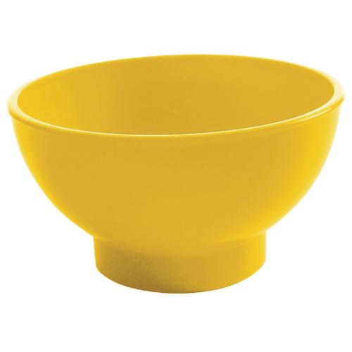 Olympia Kristallon Polycarbonate Sundae Dish Yellow (Pack 12)