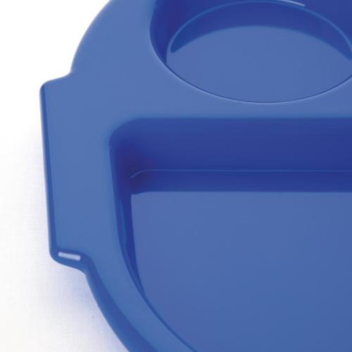 Olympia Kristallon PP Food Compartment Tray Small Blue (Pack 10)
