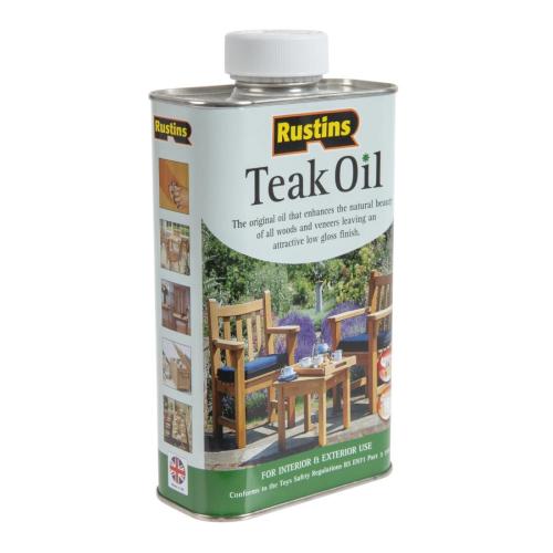 Rustins Teak Oil - 1 Ltr