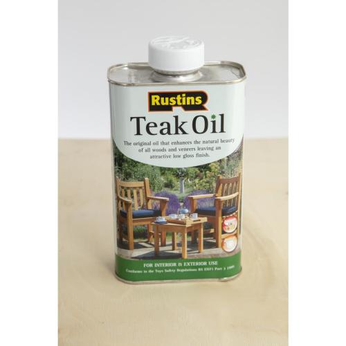 Rustins Teak Oil - 1 Ltr