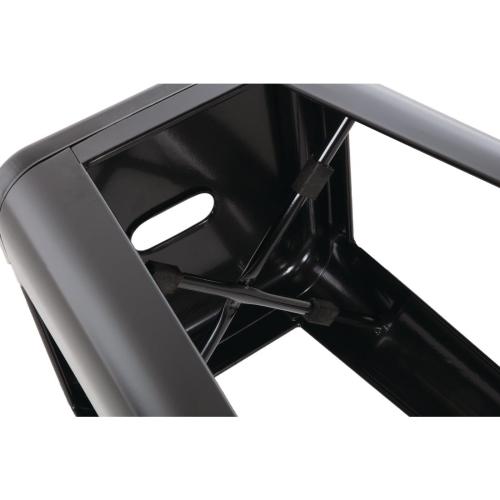 Bolero Bistro Steel?High Stool Black (Pack 4)