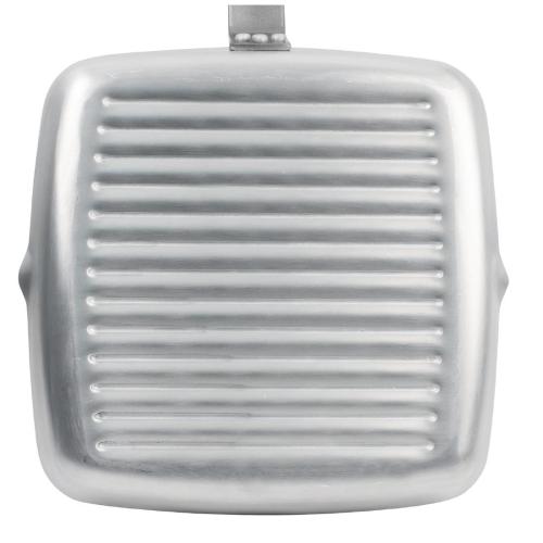 Vogue Non Stick Square Ribbed Skillet Pan Teflon Platinum Plus - 240mm 9 1/2"