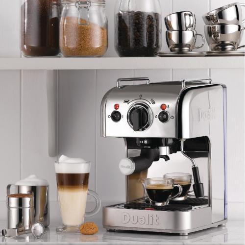 Dualit 3 in 1 Espressivo Coffee Machine DCM2X Polished Finish