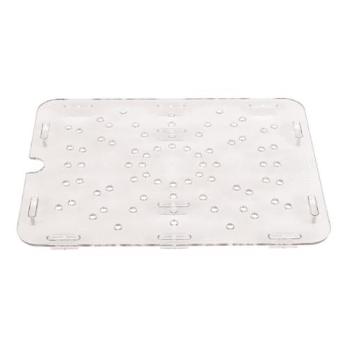 Cambro Polycarbonate Drain Shelf - GN 1/2