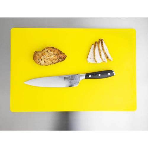 Hygiplas Low Density Chopping Board Yellow - 300x450x20mm