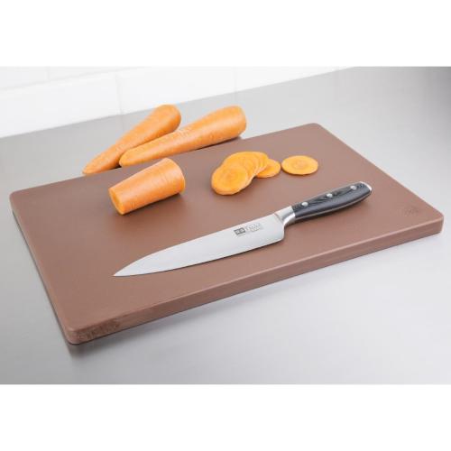 Hygiplas Low Density Chopping Board Brown - 300x450x20mm