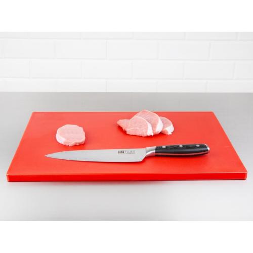 Hygiplas Low Density Chopping Board Red - 300x450x20mm