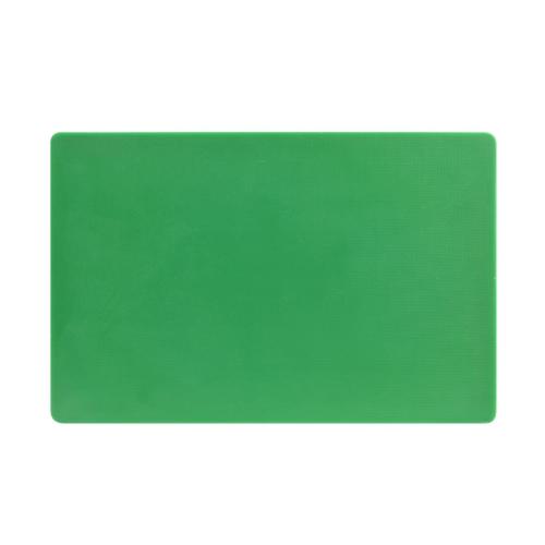 Hygiplas Low Density Chopping Board Green - 300x450x20mm