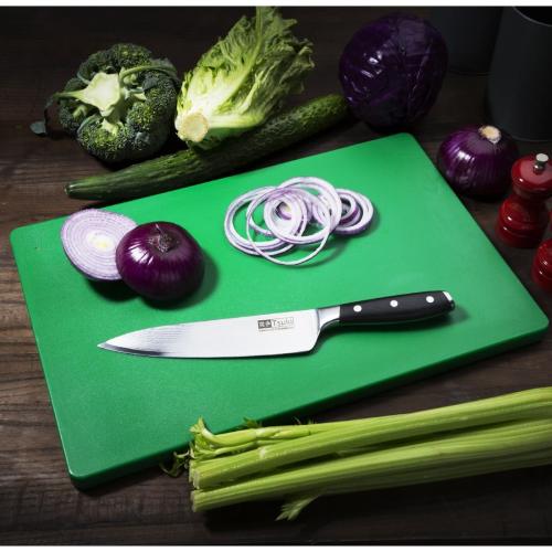 Hygiplas Low Density Chopping Board Green - 300x450x20mm