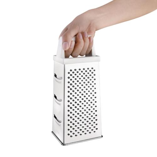 Vogue Box Grater St/St - 230mm 9" (4 Way)