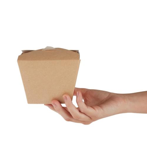 Colpac Square Multi Food Carton Kraft - 92x118x97mm (Pack 250)