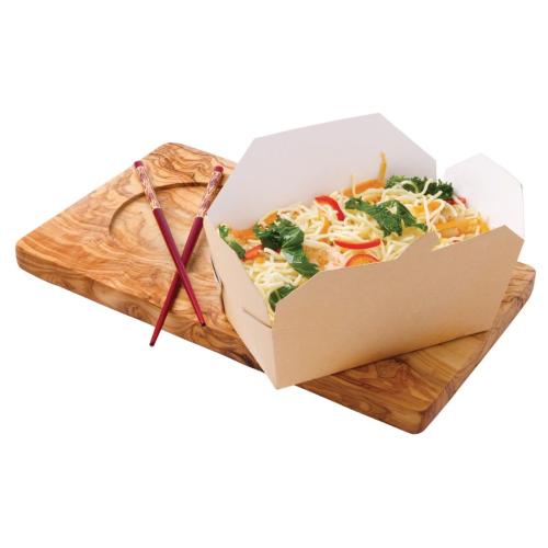 Colpac Rectangular Multi Food Carton Kraft - 58x185x103mm (Pack 250)