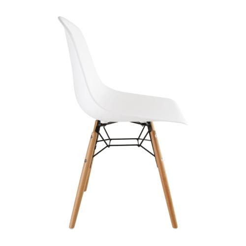 Bolero Arlo Side Chair White (Pack 2)