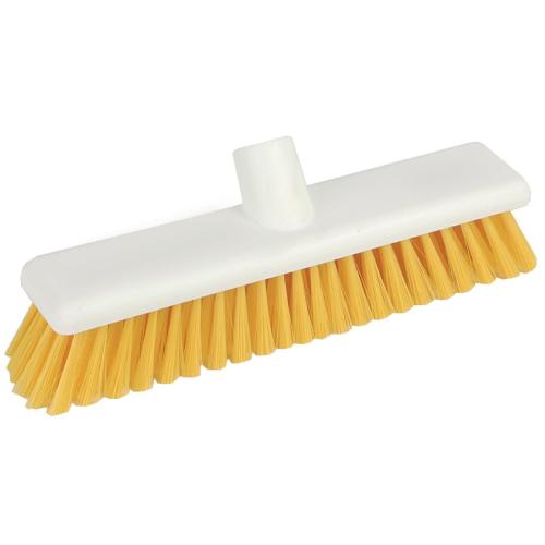 Jantex Soft Hygiene Broom Yellow - 300mm 12"