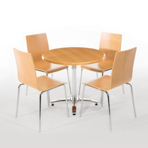 Bolero Aluminium 4 Leg Table Base