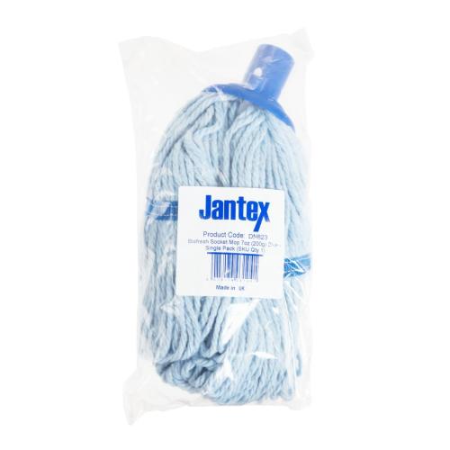 Jantex Bio Fresh Socket Mop Blue - 200g 7oz