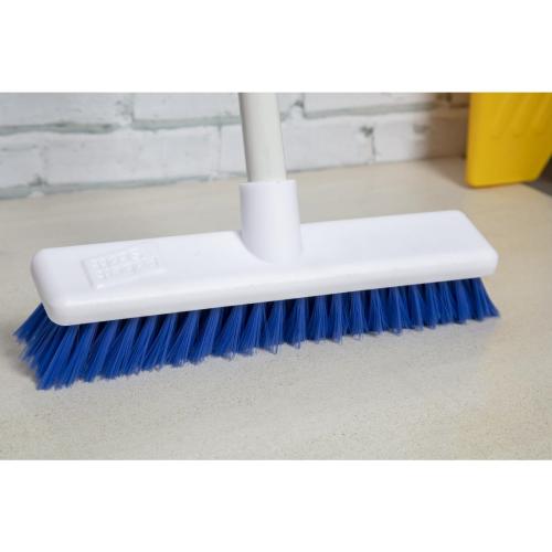 Jantex Soft Hygiene Broom Blue - 300mm 12"