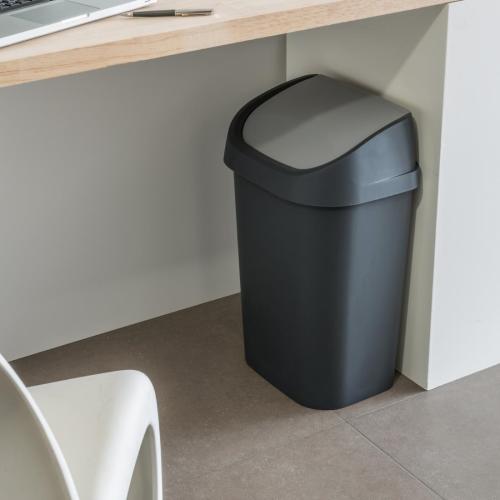 Mistral Swing Bin - Anthracite - 25Ltr