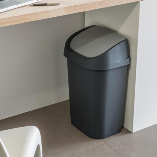 Mistral Swing Bin - Anthracite - 25Ltr