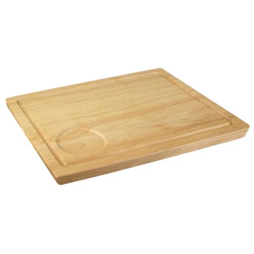 Olympia Steak Board Hevea Large - 310x240mm with recess 70mm