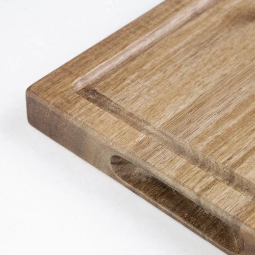 Olympia Acacia Steak Board Small - 260x190mm 10 1/5x 7 1/2"  FSC 100%