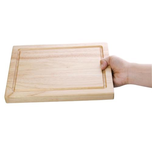 Olympia Steak Board Hevea Small - 260x190mm no recess