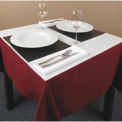 Single Use Table Cover White - 700x700mm (Box 500)