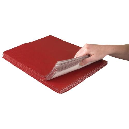 Single Use Table Cover Bordeaux - 700x700mm (Box 500)