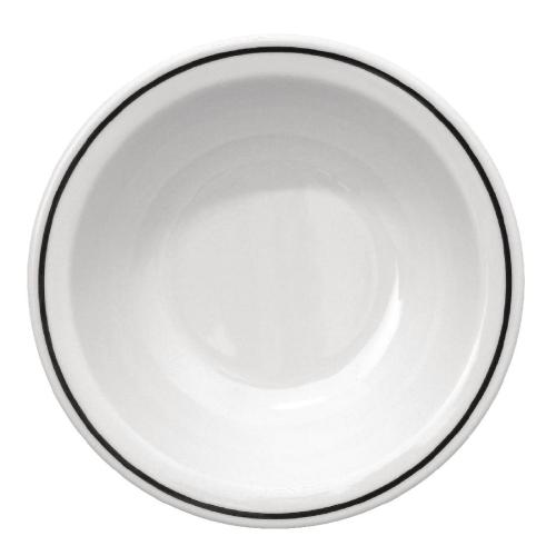 Olympia Kristallon Black Band Melamine Bowl - 150mm (Box 12)