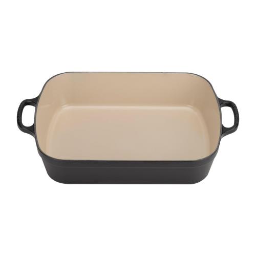 Le Creuset Cast Iron Roaster Satin Black - 33cm 4.9Ltr