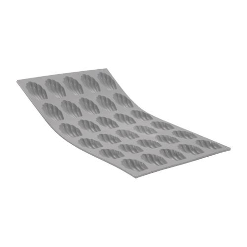 DeBuyer Elastomoule Silicone Mould 30 Mini Madeleines - 65ml (B2B)