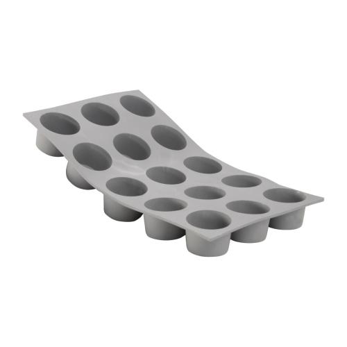DeBuyer Elastomoule Silicone Mould 15 Mini Muffins - 39ml (B2B)