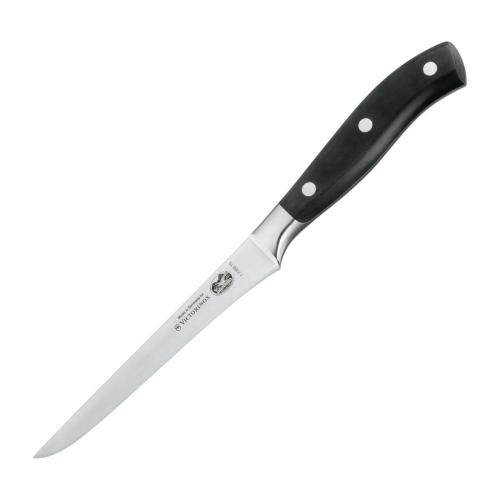 Victorinox Fully Forged Boning Knife Black - 15cm