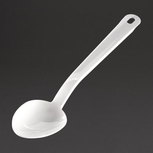 MatferBourgeat Exoglass Serving Spoon White - 340mm