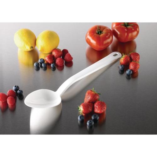 MatferBourgeat Exoglass Serving Spoon White - 340mm