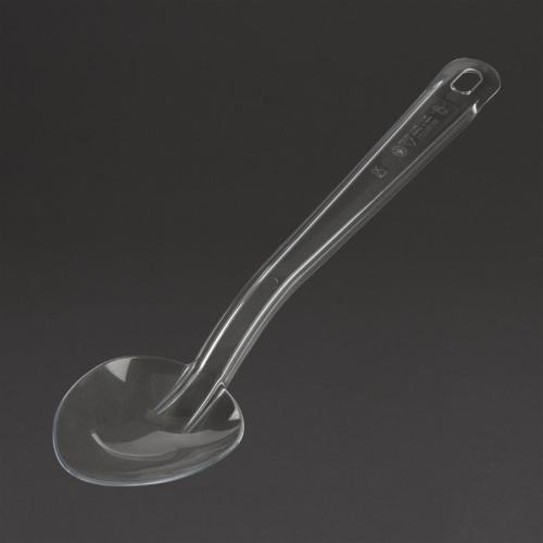 MatferBourgeat Exoglass Serving Spoon Clear - 340mm