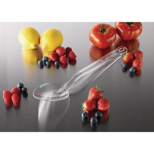 MatferBourgeat Exoglass Serving Spoon Clear - 340mm