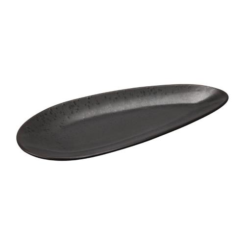Olympia Fusion Oval Plate - 250x120mm 9 4/5x 4 3/4" (Box 6)