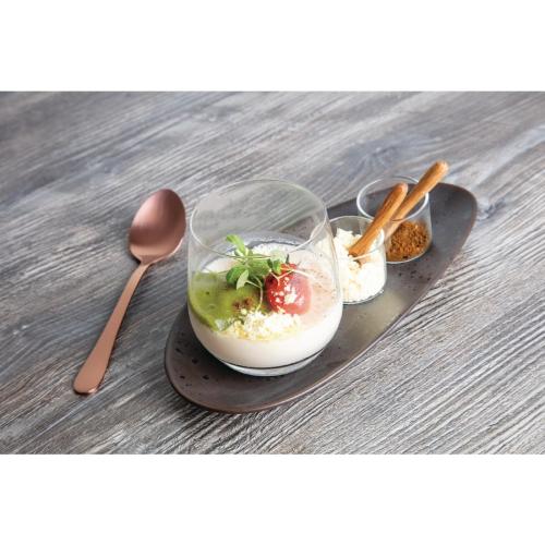 Olympia Fusion Oval Plate - 250x120mm 9 4/5x 4 3/4" (Box 6)