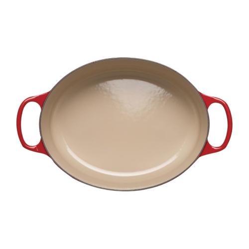 Le Creuset Cast Iron Oval Casserole Cerise - 27cm 4.1Ltr