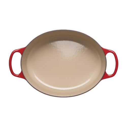 Le Creuset Cast Iron Oval Casserole Cerise - 29cm 4.7Ltr