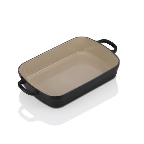 Le Creuset Cast Iron Roaster Satin Black - 33cm 4.9Ltr