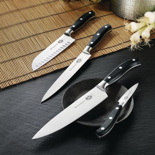 Victorinox Fully Forged Fillet Knife Flexible Blade Black - 20cm