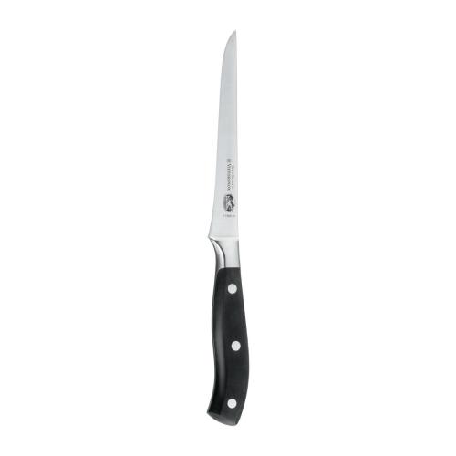 Victorinox Fully Forged Boning Knife Black - 15cm