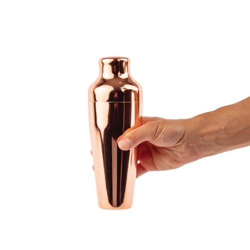 Olympia Barware Copper Cocktail Shaker - 550ml 18.52fl oz