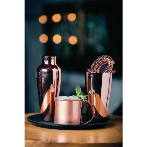 Olympia Barware Copper Cocktail Shaker - 550ml 18.52fl oz