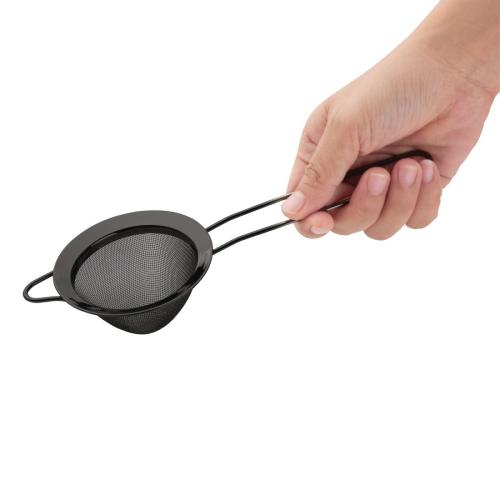 Olympia Barware Gunmetal Mesh Strainer - 200mm 8"