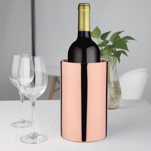Olympia Barware Copper Wine Cooler Double Wall - 2Ltr 67.6fl oz