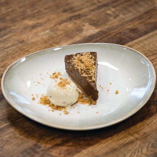 Olympia Birch Taupe Coupe Plate - 205mm 8" (Box 6)